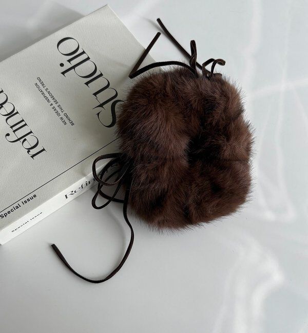  「〈GOLDY/ゴールディ〉ファーリボンシュシュ」|リング|