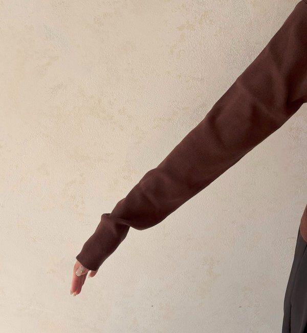  「【WEB限定】Wジップレイヤードニット」|カーディガン|