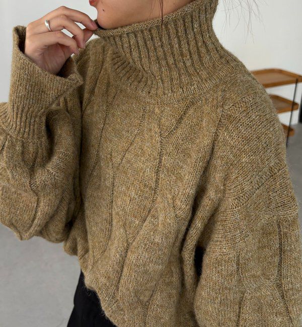  「ケーブルキャンディニット」|ニット・セーター|