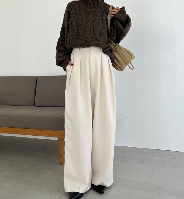  「ケーブルキャンディニット」|ニット・セーター|