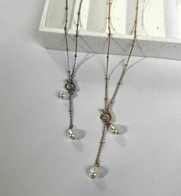  「〈GOLDY/ゴールディ〉マンテルパールネックレス」|リング|