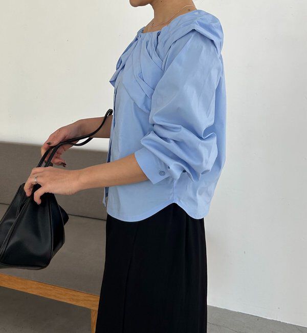  「オフショルパフブラウス」|シャツ・ブラウス|