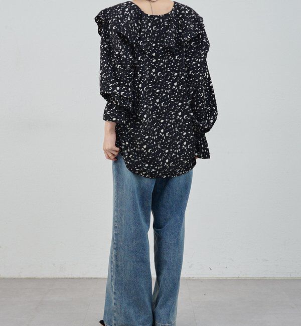  「フリルカラーブラウス」|シャツ・ブラウス|