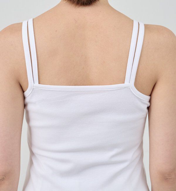 「ダブルストラップキャミソール」|キャミソール|