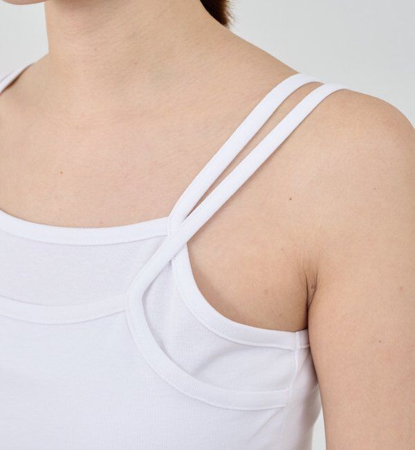  「ダブルストラップキャミソール」|キャミソール|