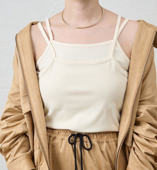  「ダブルストラップキャミソール」|キャミソール|