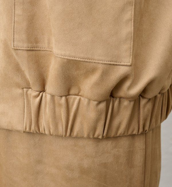  「フェイクスウェードブルゾン」|ブルゾン・スタジャン|