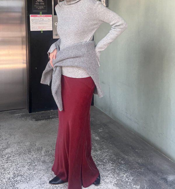  「ニュアンスマーメイドスカート」|スカート|