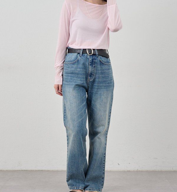  「袖シアーカットソー」|Tシャツ・カットソー|