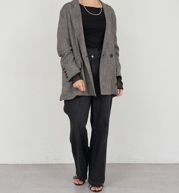  「袖シアーカットソー」|Tシャツ・カットソー|