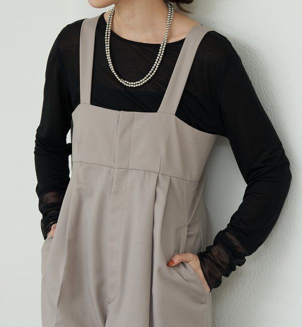  「袖シアーカットソー」|Tシャツ・カットソー|