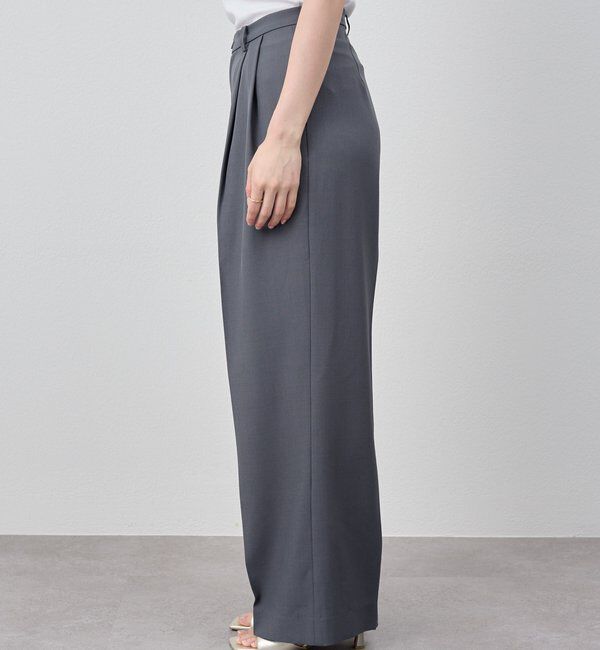  「ダブルタックワイドパンツ」|チノ|