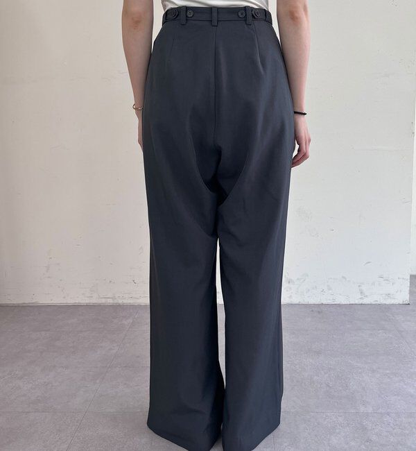  「ダブルタックワイドパンツ」|チノ|