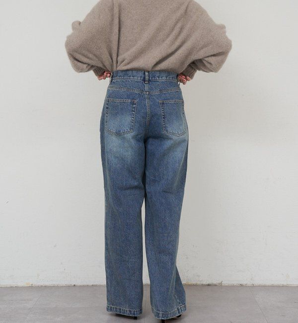  「ウエストデザインデニム」|デニム|