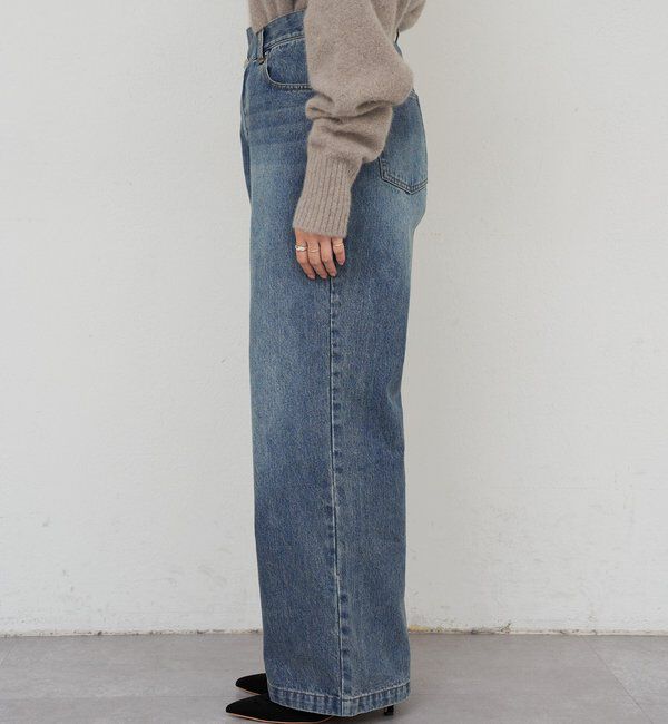  「ウエストデザインデニム」|デニム|