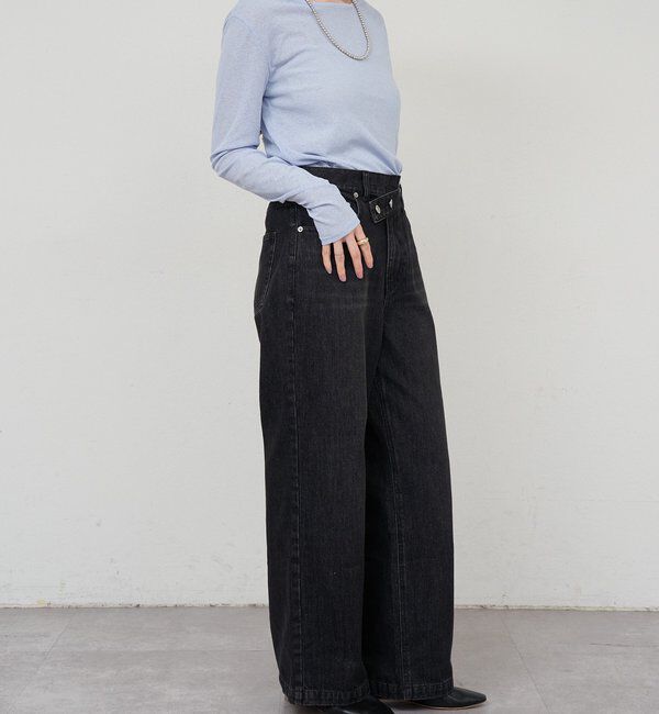  「ウエストデザインデニム」|デニム|
