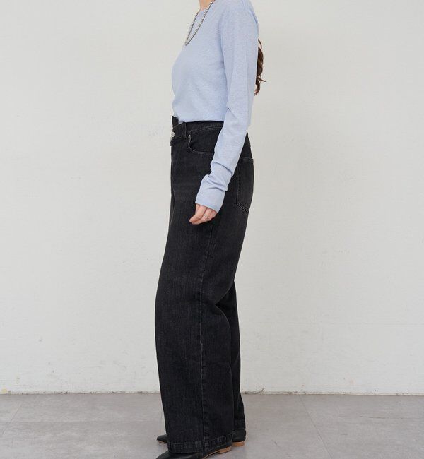  「ウエストデザインデニム」|デニム|