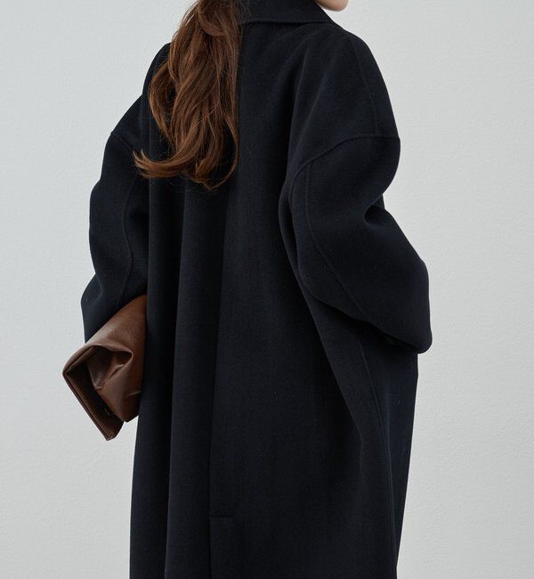  「ビッグカラーリバーロングコート」|その他|