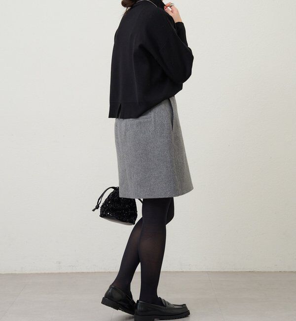  「総針ハイネックニット」|パーカー|