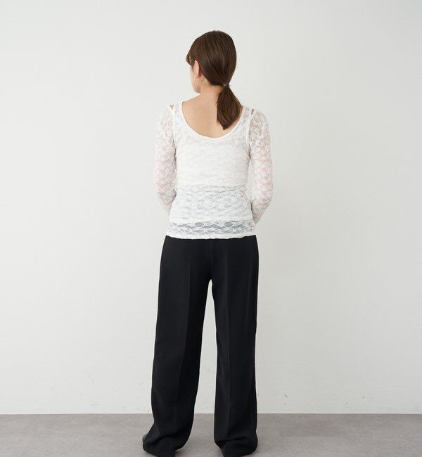  「センタープレスパンツ」|チノ|