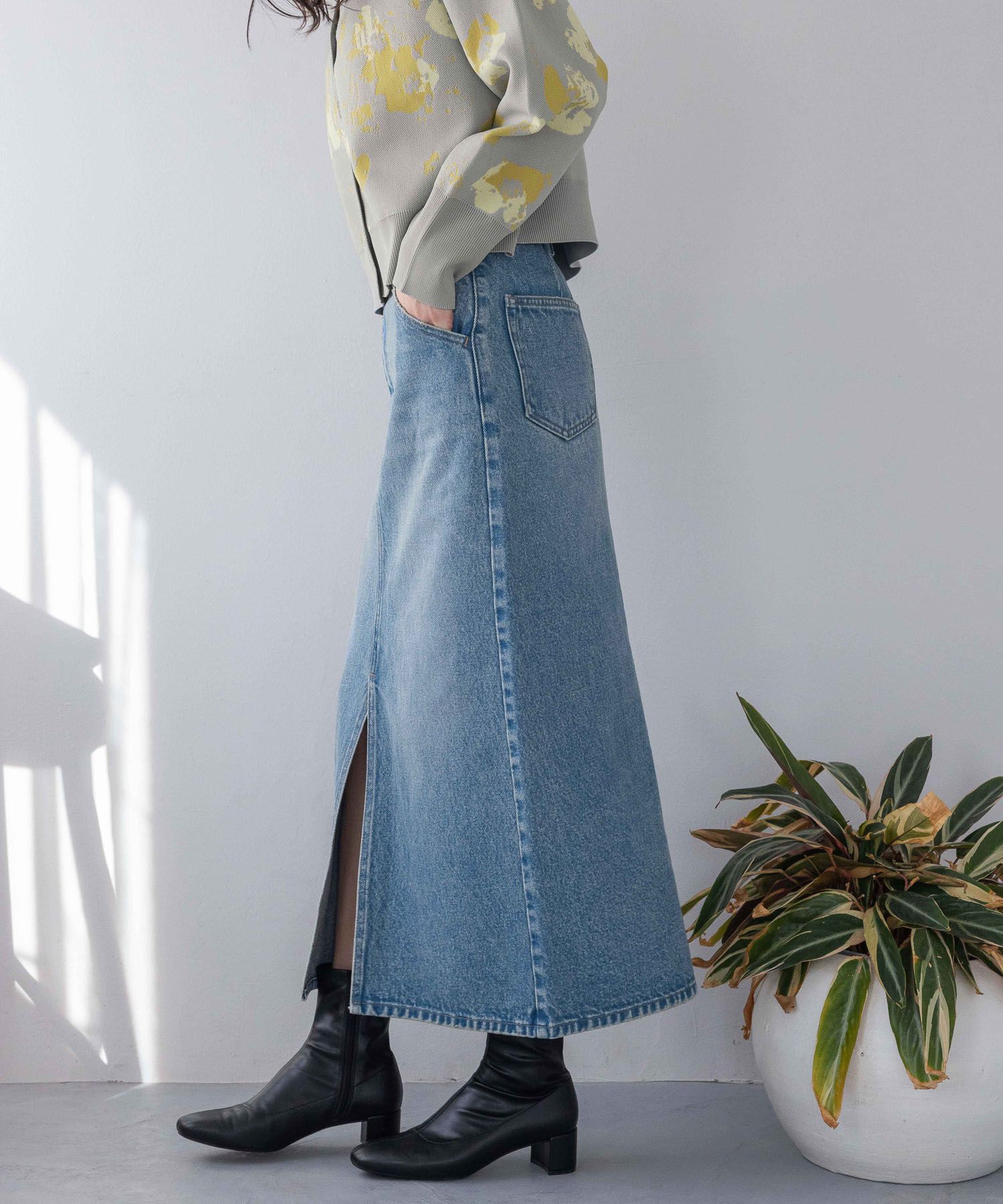 LOWRYS FARM「ＣＯＮＥ／アシメタイトスカート」|スカート|