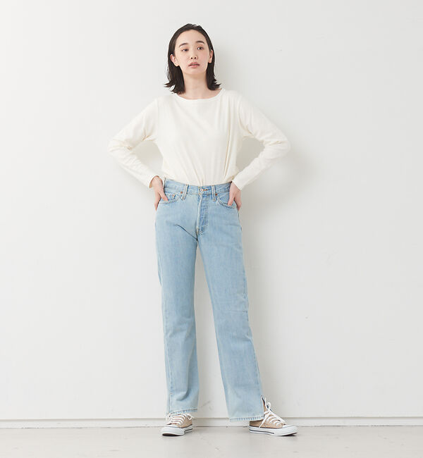 collex「【新色登場】ウール混 リラックスロングスリーブプルオーバー」|Tシャツ・カットソー|