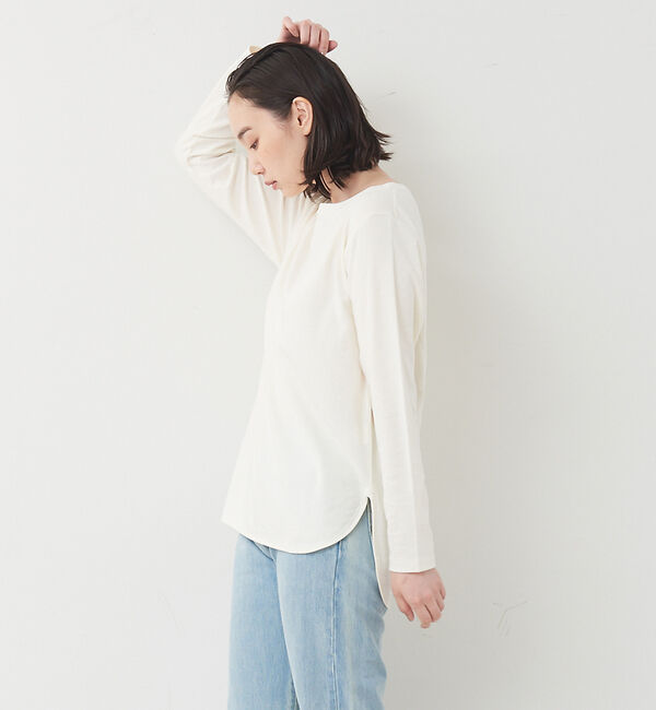 collex「【新色登場】ウール混 リラックスロングスリーブプルオーバー」|Tシャツ・カットソー|