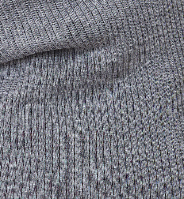 collex「ピュアウールリブタートルニット」|ニット・セーター|