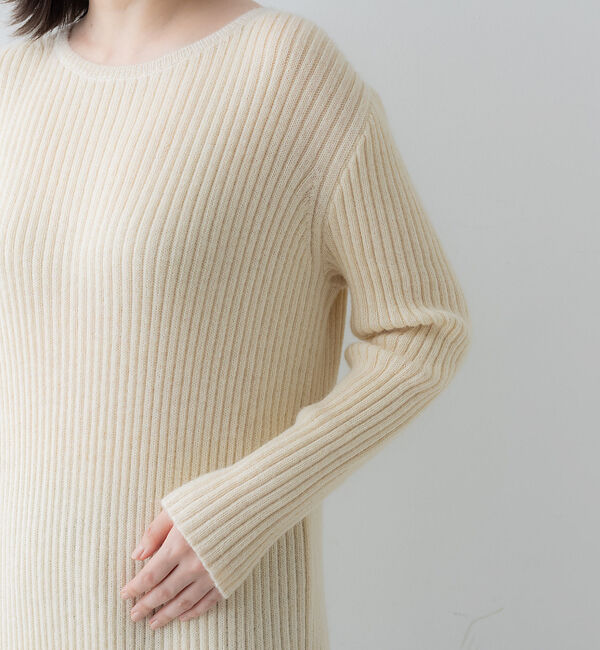 collex「ナチュラルファインヤーンニットワンピース」|ワンピース|