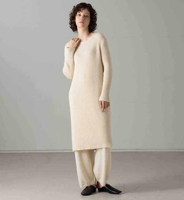collex「ナチュラルファインヤーンニットワンピース」|ワンピース|