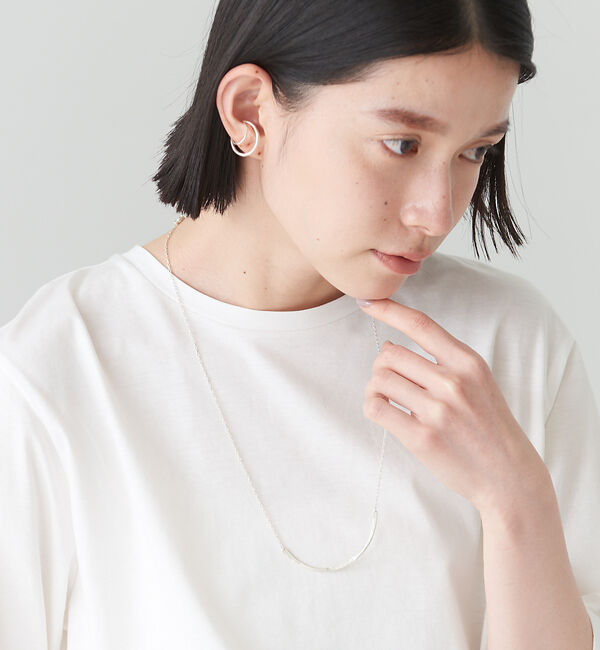 collex「【Ljud/ユード】カーブラインネックレス」|ネックレス|