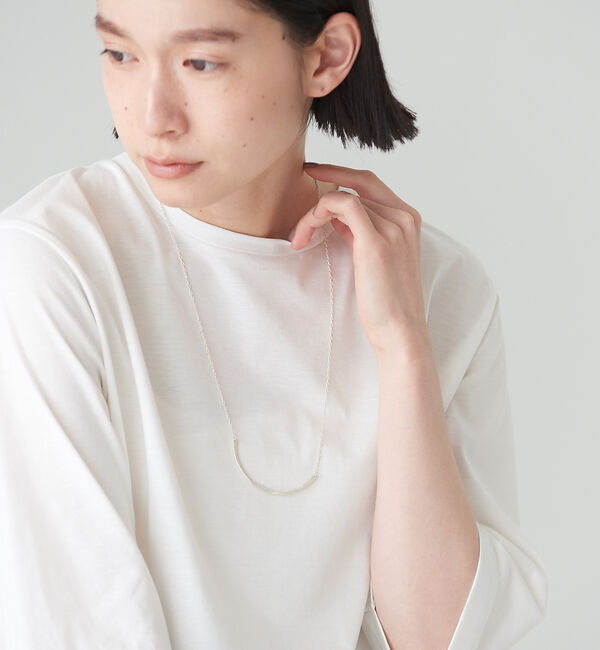 collex「【Ljud/ユード】カーブラインネックレス」|ネックレス|