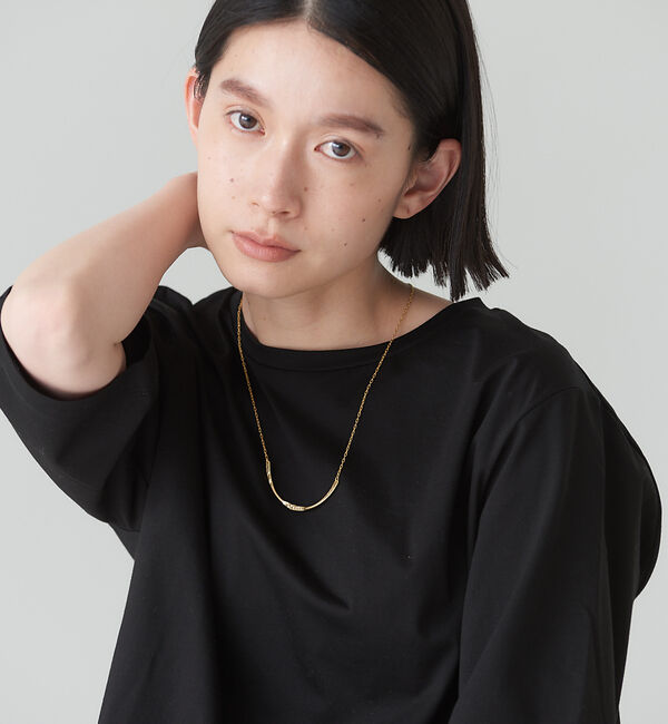 collex「【Ljud/ユード】カーブラインネックレス」|ネックレス|