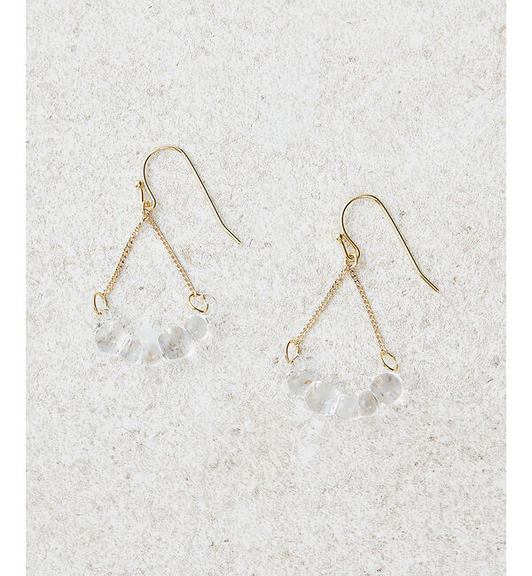 collex「【別注】【HARIO Lampwork Factory】ピアス フラッタ」|ピアス|