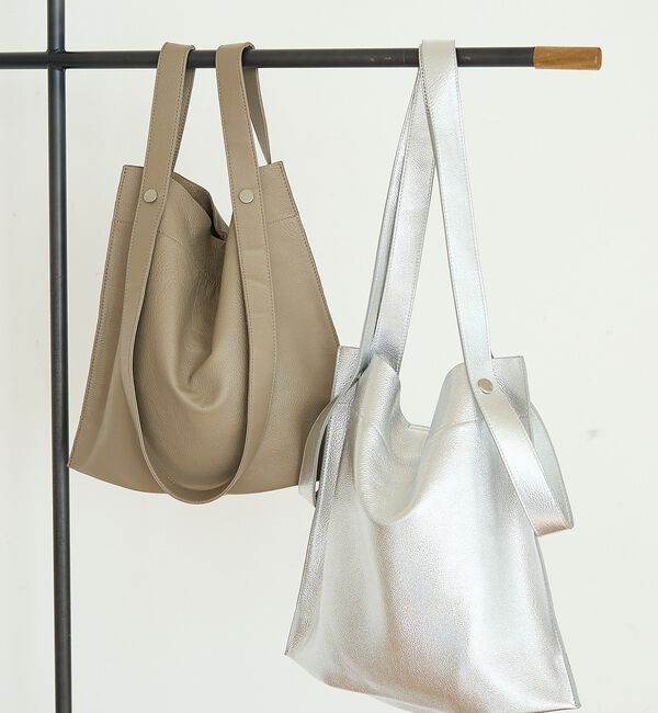 collex「【WEB限定】【BEAURE/ヴュレ】カウレザー 2WAY ハンドル トートバッ」|トートバッグ|