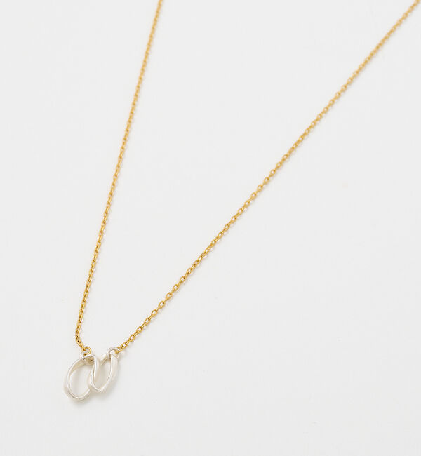 collex「【Ljud/ユード】ツインリングネックレス」|ネックレス|