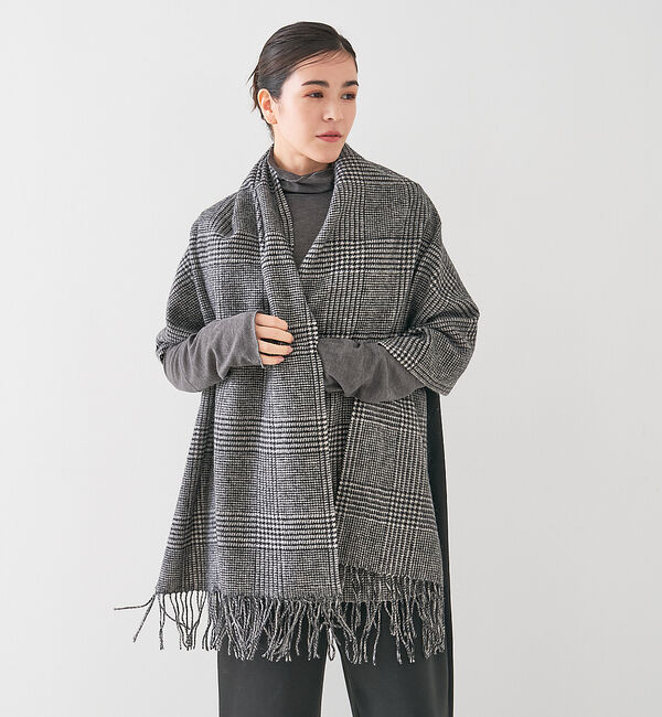 collex「ウールチェックマフラー」|マフラー|