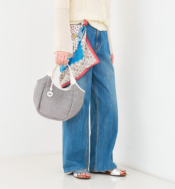 collex「【MARCO MASI】別注 レザーハンドル ラフィア 2WAYトートバッグ M」|トートバッグ|