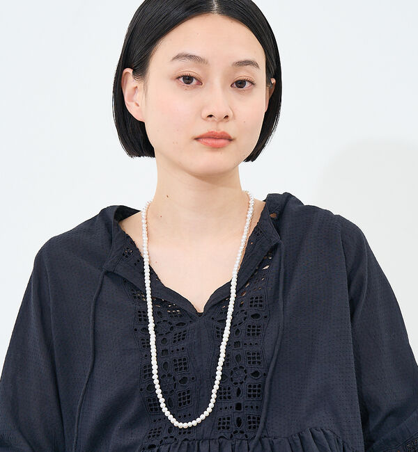 collex「【Ljud/ユード】淡水バロックパールロングネックレス」|ネックレス|
