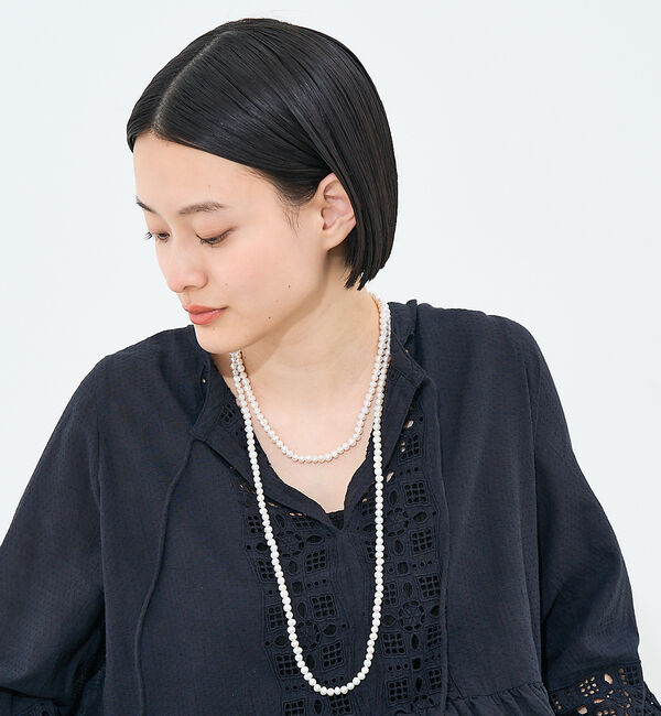 collex「【Ljud/ユード】淡水バロックパールロングネックレス」|ネックレス|