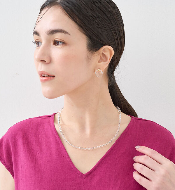 collex「【dignif】クリアドットネックレス」|ネックレス|