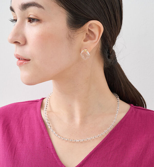 collex「【dignif】クリアドットネックレス」|ネックレス|