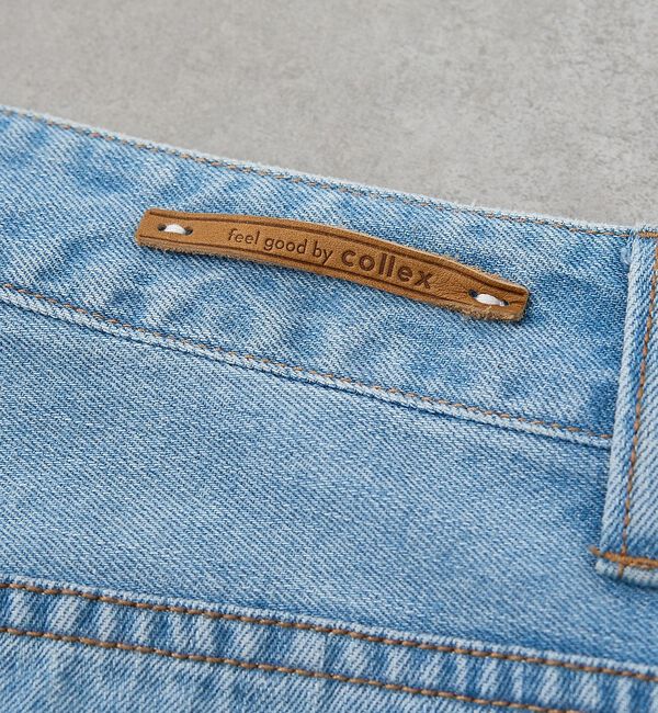 collex「定番人気！美シルエット　セミワイドデニム2」|デニム|