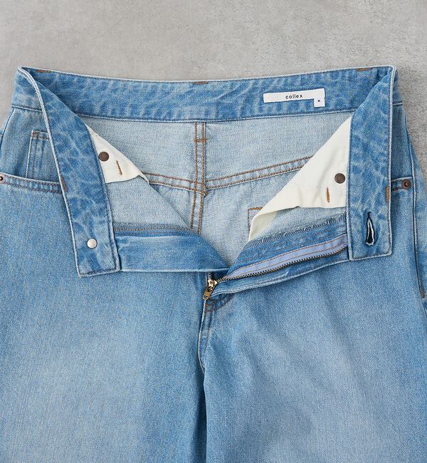 collex「定番人気！美シルエット　セミワイドデニム2」|デニム|