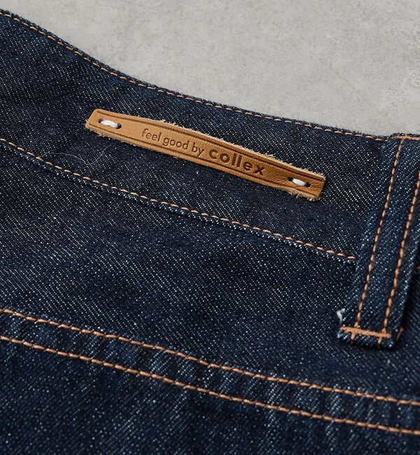 collex「定番人気！美シルエット　セミワイドデニム2」|デニム|