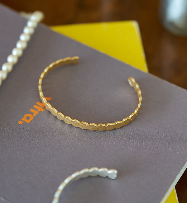 collex「【Ljud/ユード】ハートブラスバングル」|ブレスレット・バングル|