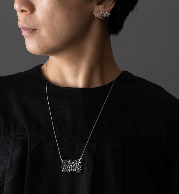 collex「【 HARIO Lampwork Factory&times;vue.】ネックレス深雪」|ネックレス|