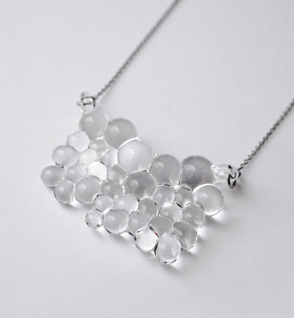 collex「【 HARIO Lampwork Factory&times;vue.】ネックレス深雪」|ネックレス|