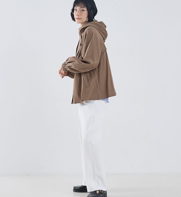 collex「レイヤード風ジップアップコート」|ブルゾン・スタジャン|