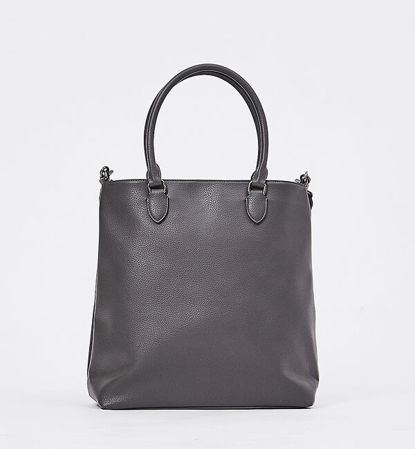 ABAHOUSE「【WEB別注】シボレザー 縦型 2WAY トートバッグ」|トートバッグ|